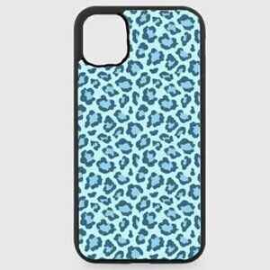 Blue Leopard Phone case